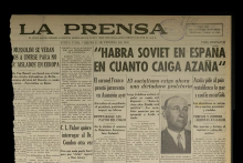 Preiodico La Prensa, Febrero de 1936.